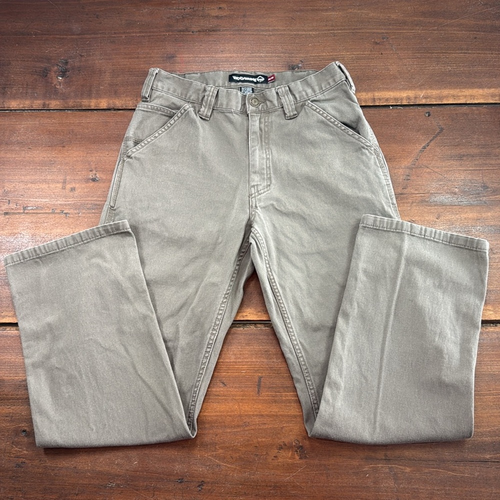 Wolverine Pants Mens 30/30 Canvas Workwear Skater Y2K Olive Hiking 90s Grunge‎ - Picture 12 of 12